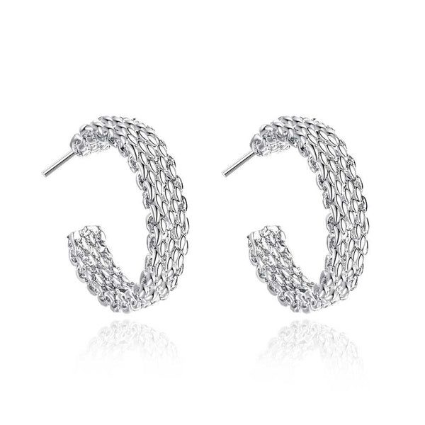 Silver Earrings - LSE082