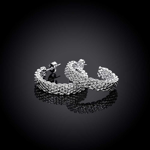 Silver Earrings - LSE082