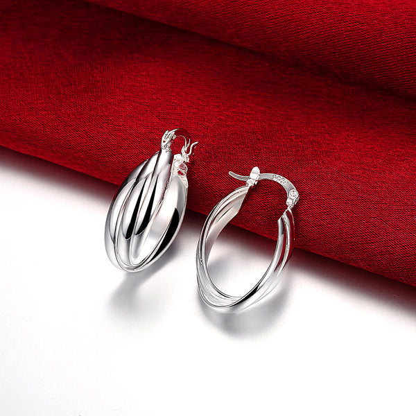 Silver Earrings - LSE158