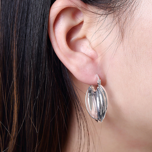 Silver Earrings - LSE158
