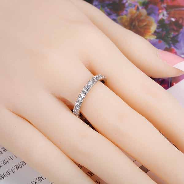 White Gold Plated Ring LSJ670