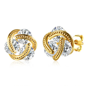 Gold Earrings LSE093