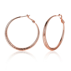 Rose Gold Earrings LSE095
