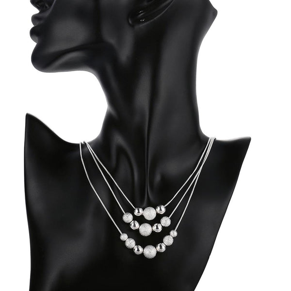 Silver Necklace LSN020
