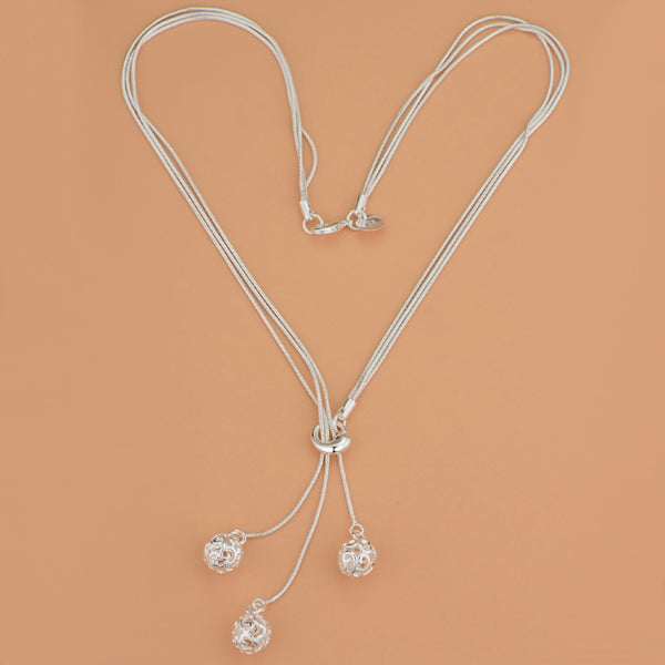 Silver Necklace LSN442