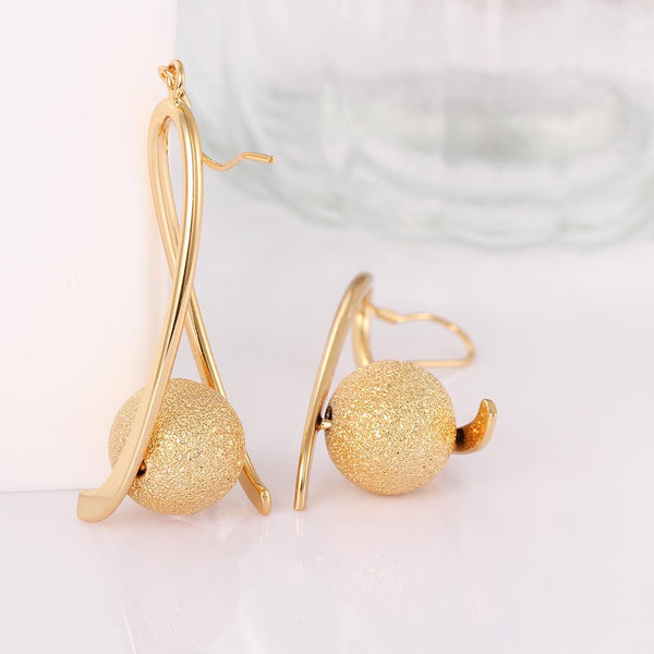 Gold Earrings LSE012