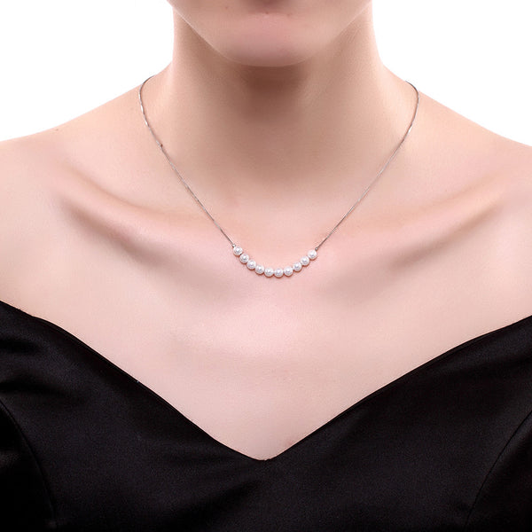 925 Sterling Silver Necklace LSSVN083