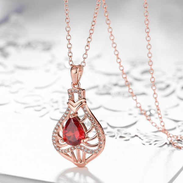 Rose Gold Necklace LSN018