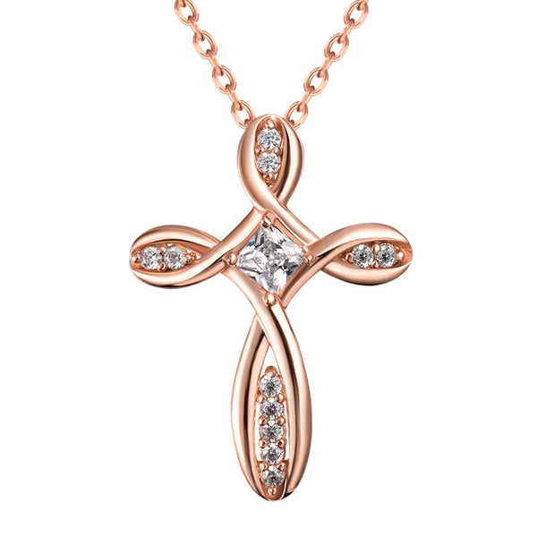 Rose Gold Necklace LSN025