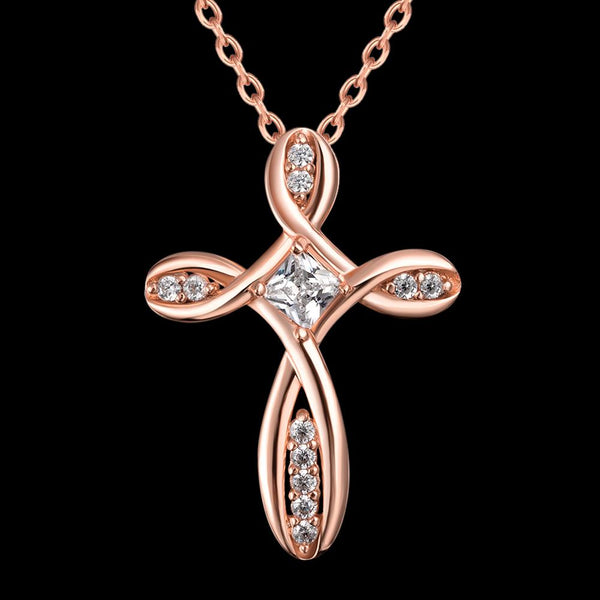 Rose Gold Necklace LSN025