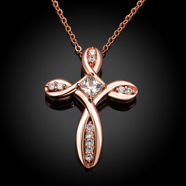 Rose Gold Necklace LSN025