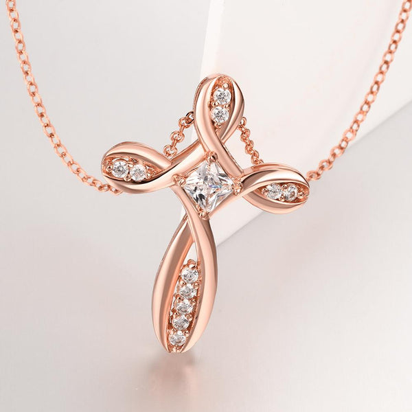 Rose Gold Necklace LSN025