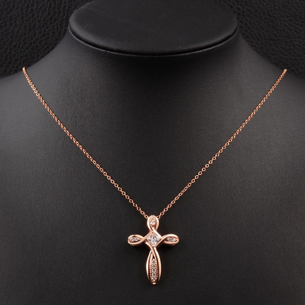 Rose Gold Necklace LSN025