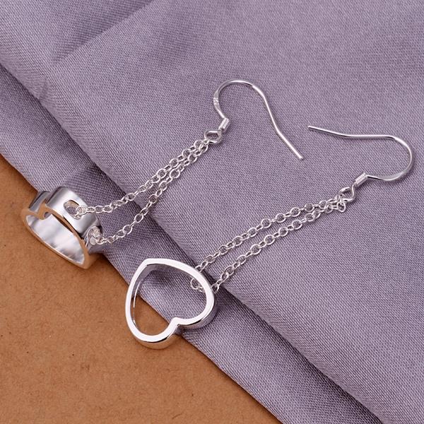 Silver Designer Jewelry Set LSS424