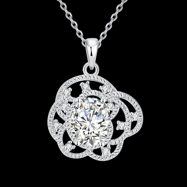 White Gold Necklace LSN031