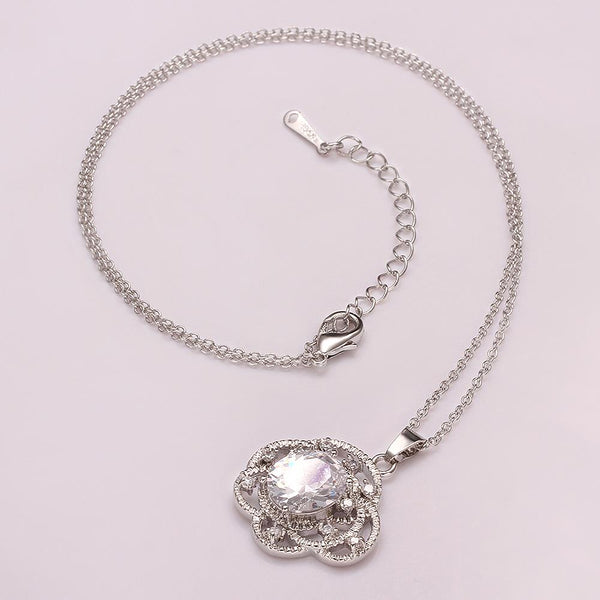 White Gold Necklace LSN031