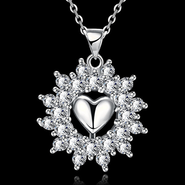White Gold Necklace LSN033