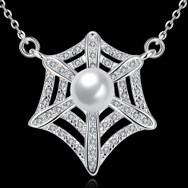 White Gold Necklace LSN038