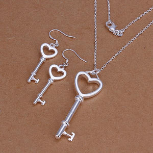 Silver Designer Jewelry Set LSS199