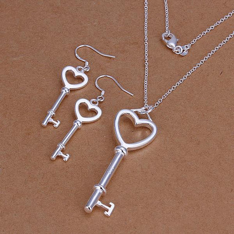 Silver Designer Jewelry Set LSS199