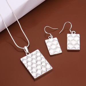 Silver Designer Jewelry Set LSS497