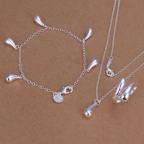 Silver Designer Jewelry Set LSS305