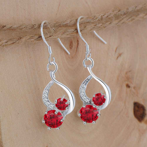 Silver Earrings LSE1075