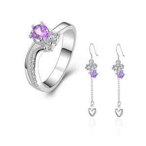 Silver Designer Jewelry Set LSS678
