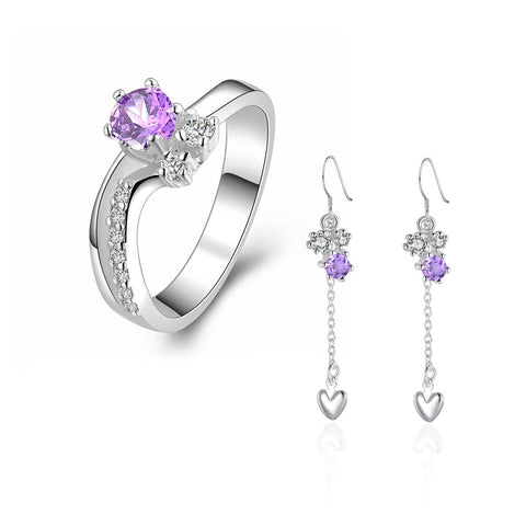 Silver Designer Jewelry Set LSS678