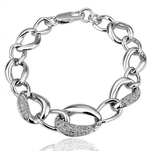White Gold Bracelet LSB023