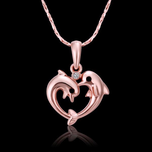 Rose Gold Necklace LSN508