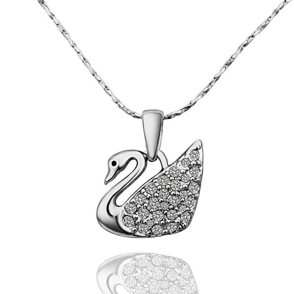 White Gold Necklace LSN599