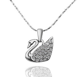 White Gold Necklace LSN599