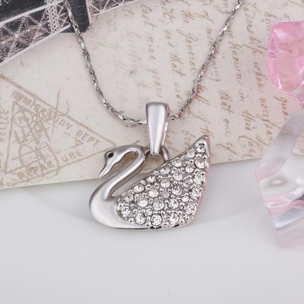 White Gold Necklace LSN599