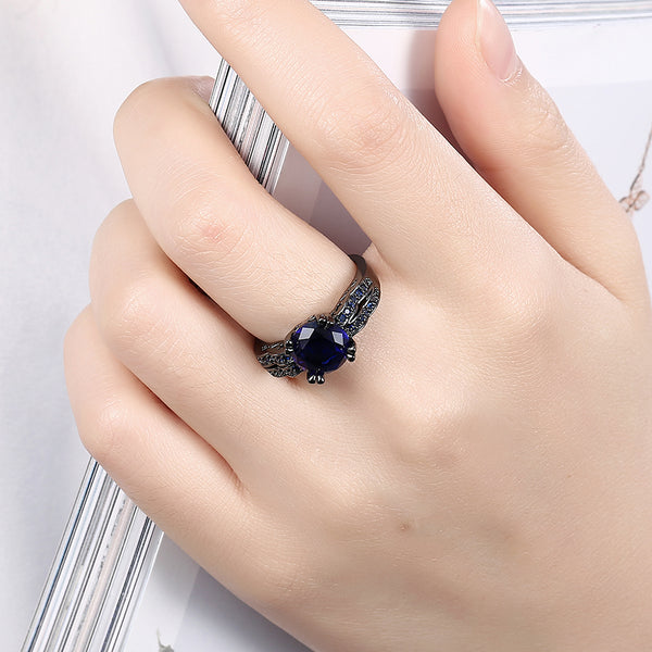 Black Gold Ring LSR864-B