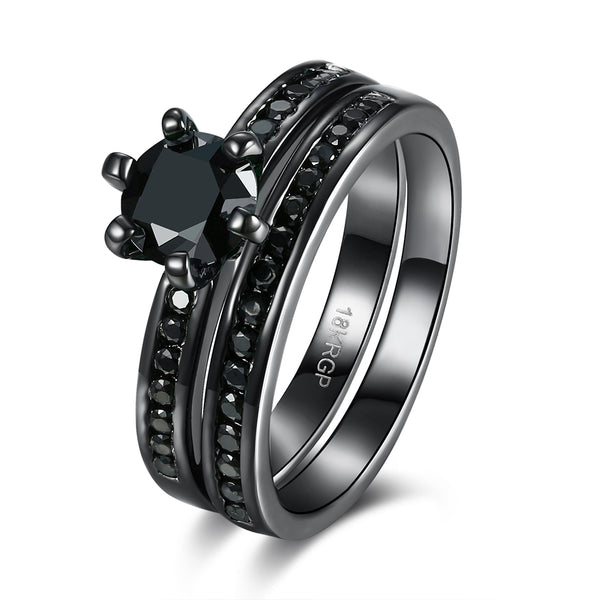 Black Gold Ring LSR866-A