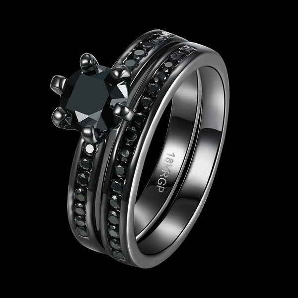 Black Gold Ring LSR866-A