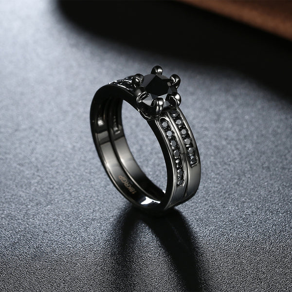 Black Gold Ring LSR866-A