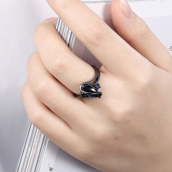 Black Gold Ring LSR868-C