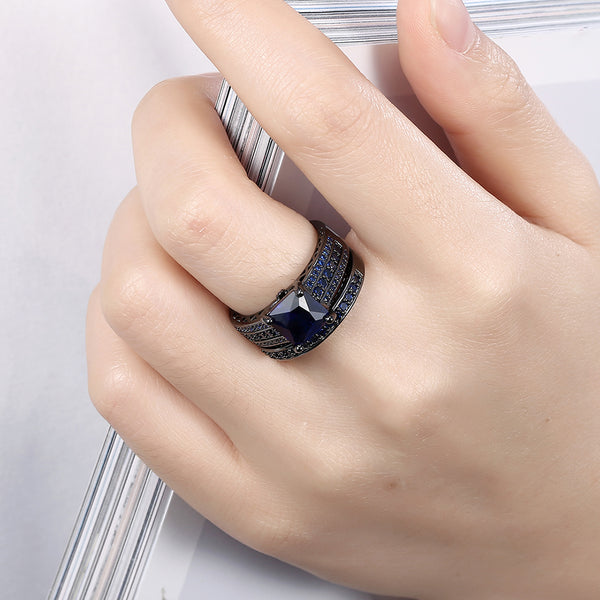 Black Gold Ring LSR883-C