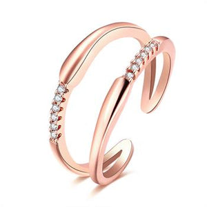 Rose Gold Ring LSRR898-C