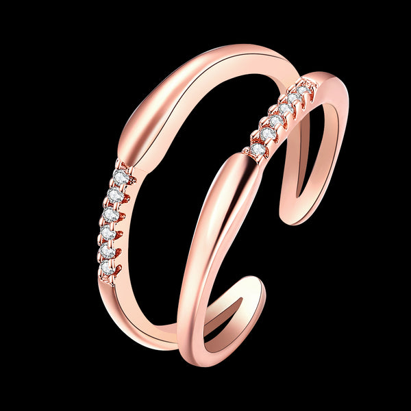 Rose Gold Ring LSRR898-C