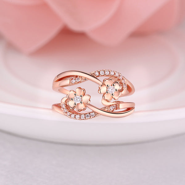 Rose Gold Ring LSRR919-C