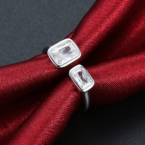 White Gold Ring LSR941-C