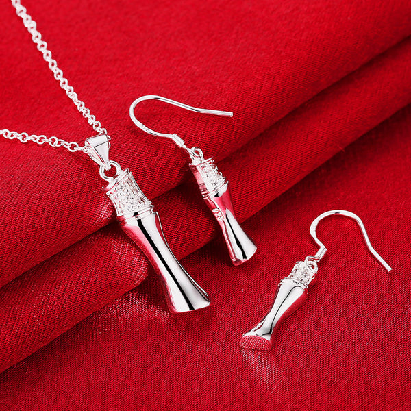 Silver Designer Jewelry Set LSSPCS859