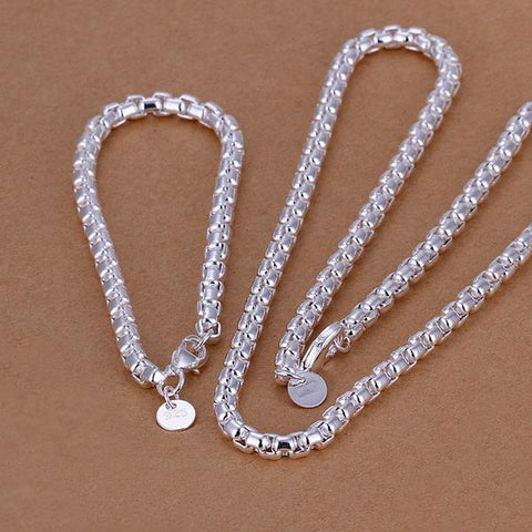 Silver Designer Jewelry Set S058