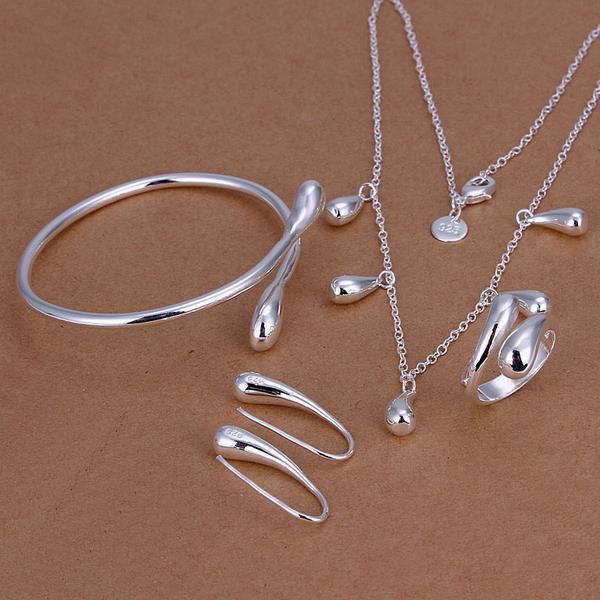 Silver Designer Jewelry Set LSS219
