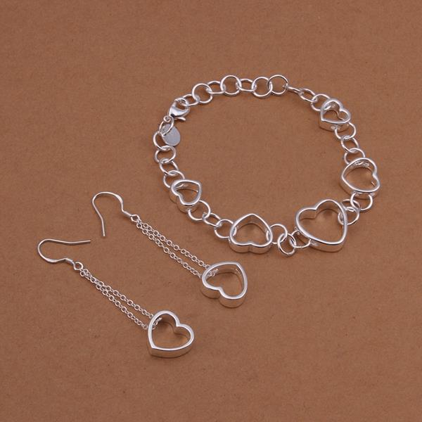 Silver Designer Jewelry Set LSS431