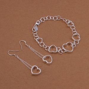 Silver Designer Jewelry Set LSS431