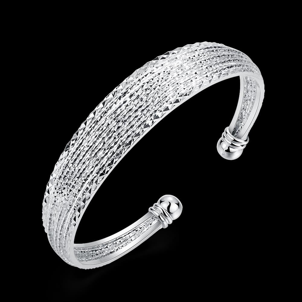 Silver Bangle LSB145 SGS – Lucky Silver